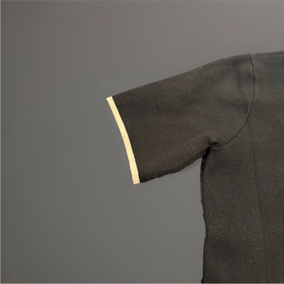 Baltic Born Black Dress with Gold Accents - Picture 5 of 8